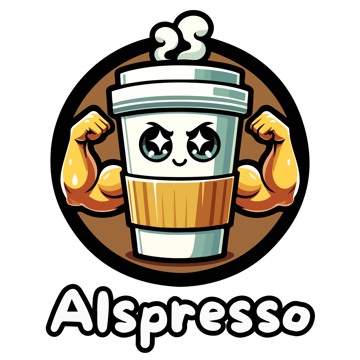 AIspresso Mascot Logo